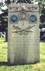 James McCubbin Lingan headstone